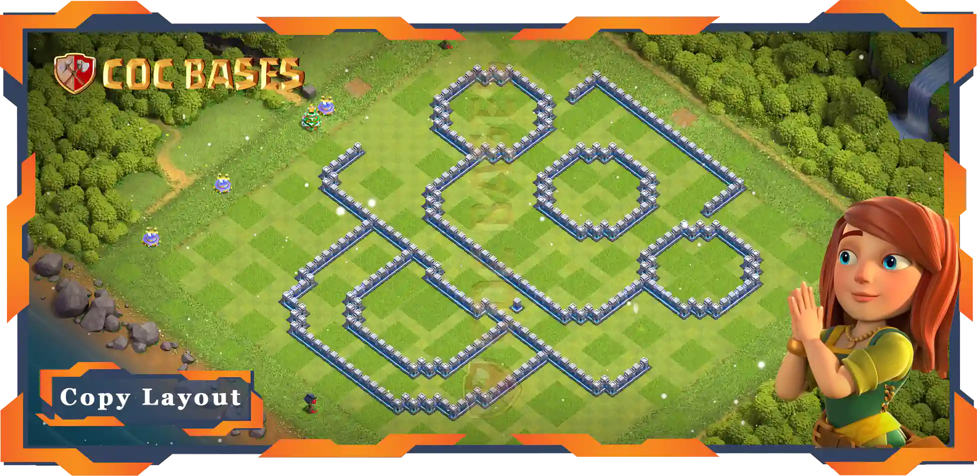 Town Hall 12 Base#118