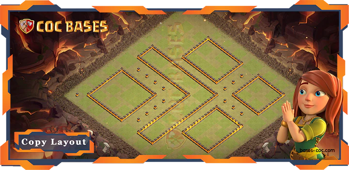 Town Hall 10 Base #62