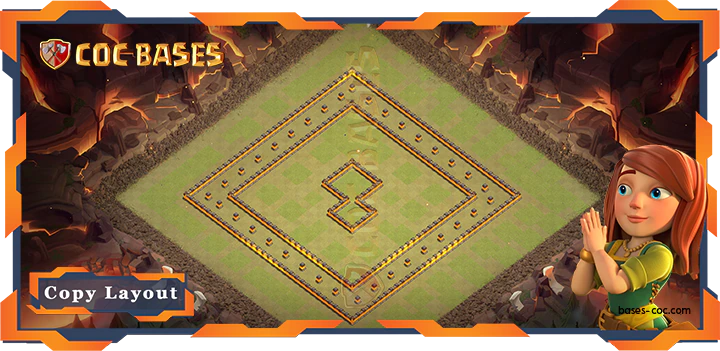 Town Hall 10 Base #70