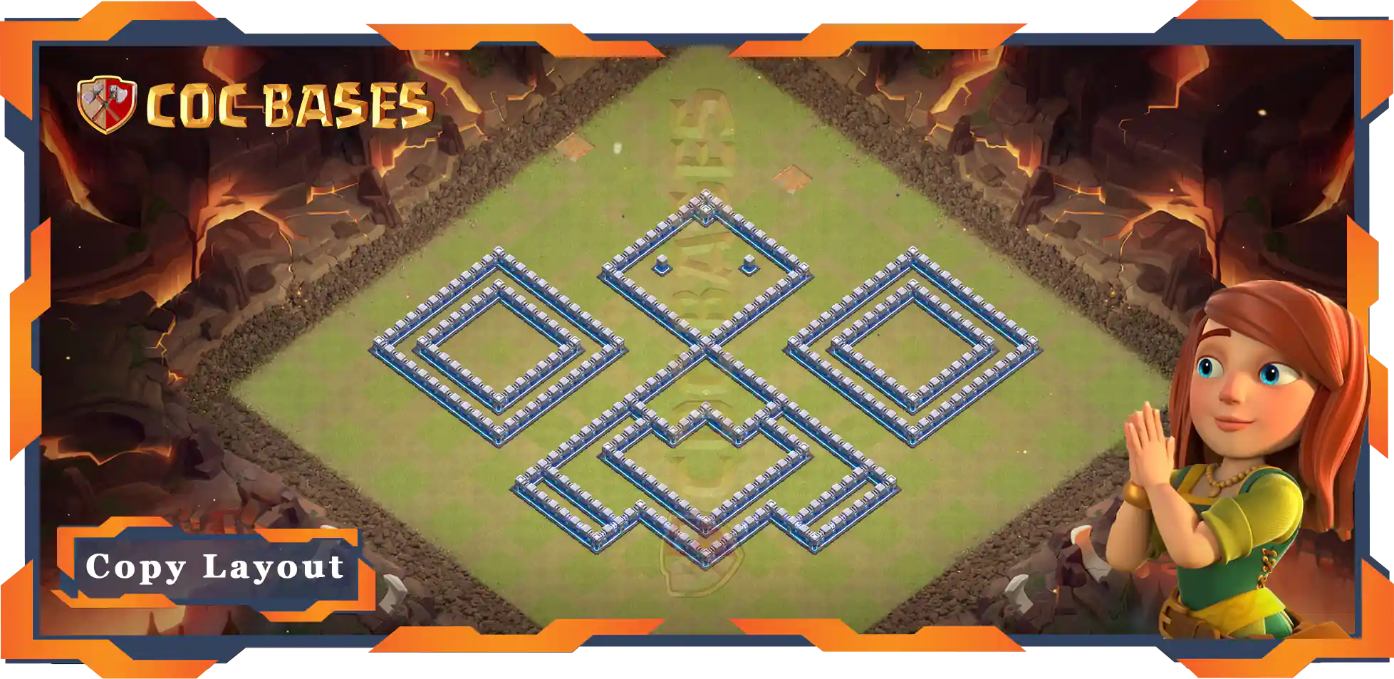 Town Hall 12 Base#101