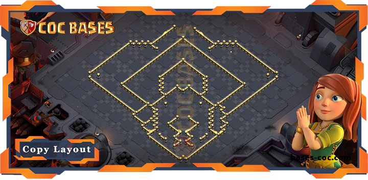 Coc bases English-Walls - Top War Base TH17 with Link, Anti 3 Star Layout - Clash of Clans (130) [Updated]