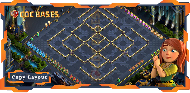 Coc bases Walls - Top Base TH17 with Link, Faming, Anti 3 Star Layout - Clash of Clans (149) [Updated]