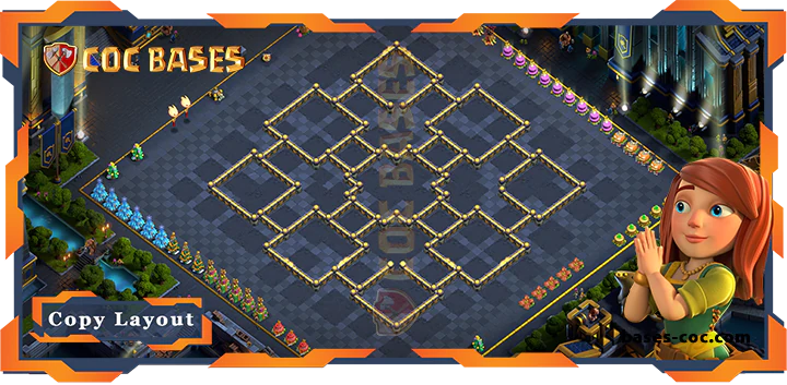 Coc bases Walls - Top Base TH17 with Link, Farming, Hybrid Layout - Clash of Clans (148) [Updated]