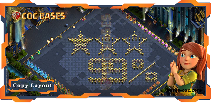 Coc bases Walls - Top Base TH17 with Link, Funny Layout - Clash of Clans (120) [Updated]