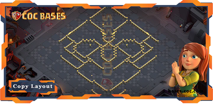 Coc bases Walls - Top Base TH17 with Link, WarCWL, Anti Everything Layout - Clash of Clans (142) [Updated]
