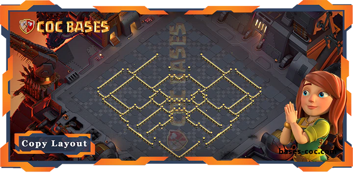 Coc bases Walls - Top Base TH17 with Link, WarCWL, Defence Layout - Clash of Clans (94) [Updated]