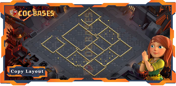 Coc bases Walls - Top Defence Base TH17 with Link, Anti Trophy Layout - Clash of Clans (100) [Updated]