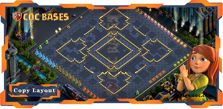 Coc bases Walls - Top Farming Base TH17 with Link - Clash of Clans (115) [Updated]