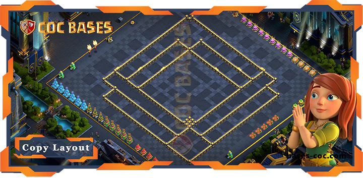 Coc bases Walls - Top Farming Base TH17 with Link, Hybrid Layout - Clash of Clans (138) [Updated]