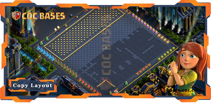 Coc bases Walls - Top Troll Base TH17 with Link, Funny Layout - Clash of Clans (80) [Updated]