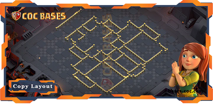 Coc bases Walls - Top War Base TH17 with Link, Anti 3 Star Layout - Clash of Clans (143) [Updated]