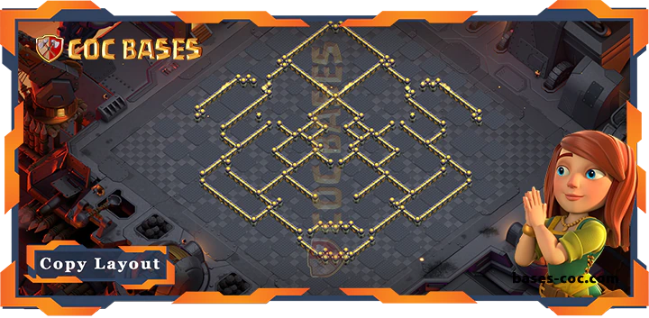 Coc bases War - Top War Base TH17 with Link, Anti Air Electro Dragon, Defence Layout - Clash of Clans (87) [Updated]