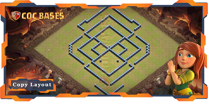 Town Hall 13 Base #125