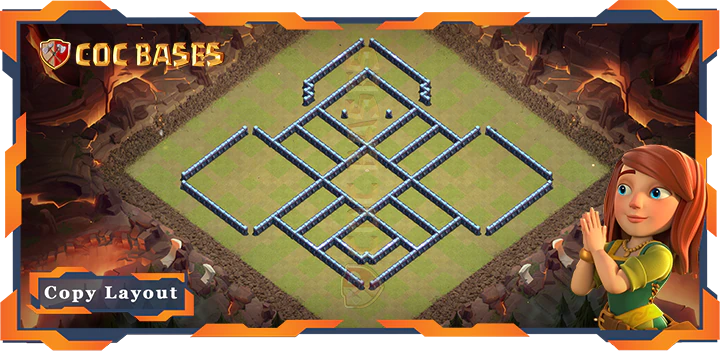 Town Hall 13 Base #124