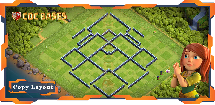 Town Hall 13 Base #132