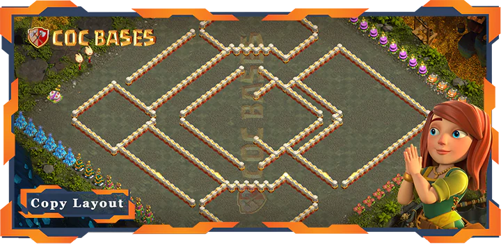 Town Hall 16 Base#16