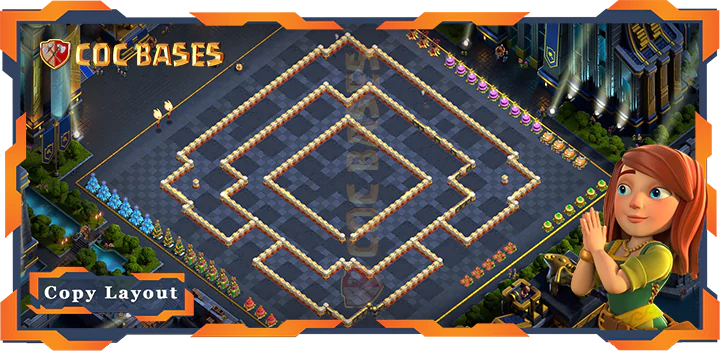 Town Hall 17 Base #121