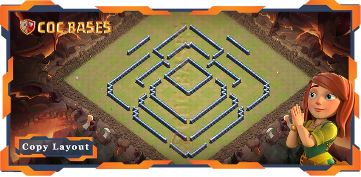 Town Hall 13 Base#142