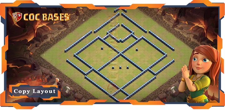 Town Hall 13 Base #105