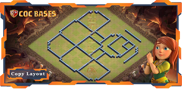 Town Hall 13 Base #122