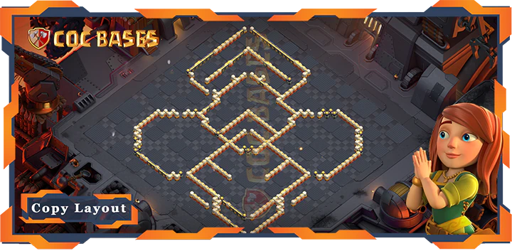 Town Hall 17 Base #154
