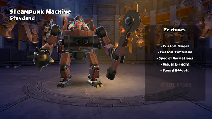 Steampunk Machine full view