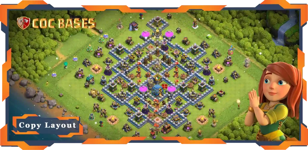 Top Base TH12 Max Levels with Link, Hybrid, Anti 2 Star Layout - Clash of Clans (96) 31 Top Base TH12 Max Levels with Link, Hybrid, Anti 2 Star Layout - Clash of Clans (96)