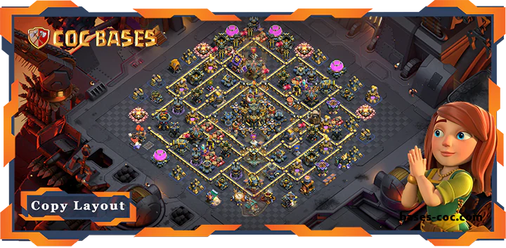 Top Base TH17 with Link, WarCWL, Anti 2 Star Layout - Clash of Clans (107) [Updated]Top Base TH17 with Link, WarCWL, Anti 2 Star Layout - Clash of Clans (107) [Updated]