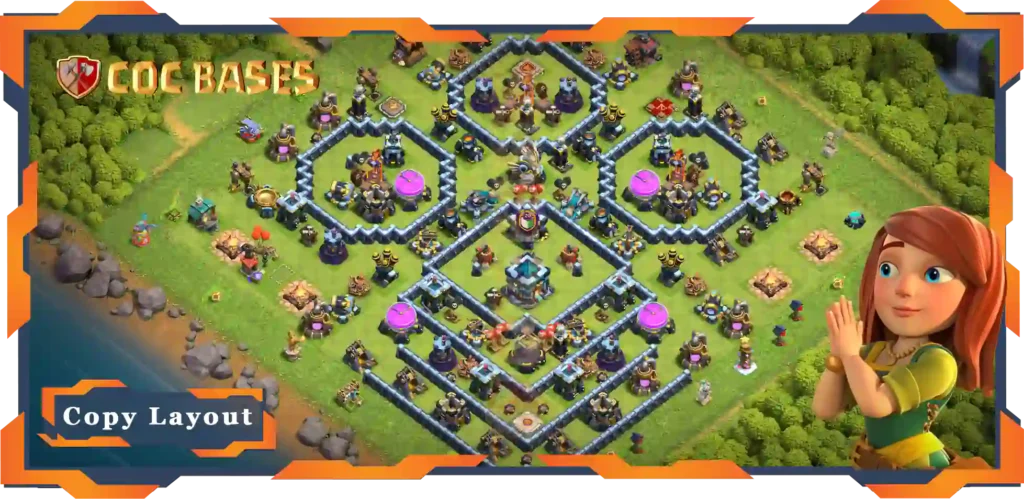 Top Farming Base TH13 with Link, Hybrid, Anti Everything Layout - Clash of Clans (62) 19 Top Farming Base TH13 with Link, Hybrid, Anti Everything Layout - Clash of Clans (62)
