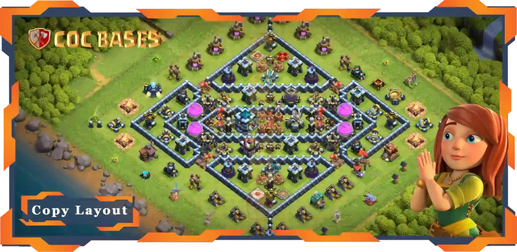 Top Farming Base TH13 with Link, Hybrid, Anti Everything Layout - Clash of Clans (78) 7 Top Farming Base TH13 with Link, Hybrid, Anti Everything Layout - Clash of Clans (78)