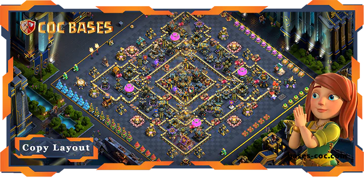 Top Farming Base TH17 with Link - Clash of Clans (115) [Updated]