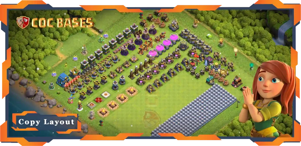 Top Troll Base TH12 Max Levels with Link, TrollFunny Layout - Clash of Clans (86)