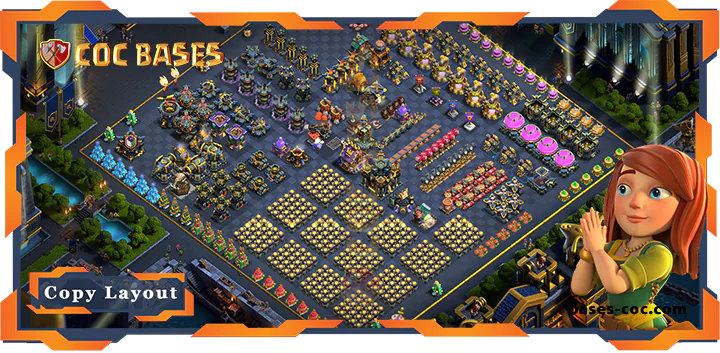 Top Troll Base TH17 with Link, Funny Layout - Clash of Clans (139) [Updated]