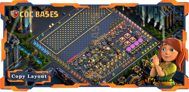 Top Troll Base TH17 with Link, Funny Layout - Clash of Clans (80) [Updated]