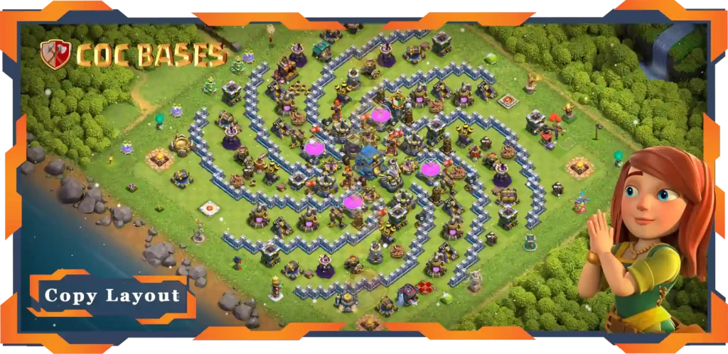 Top TrollFunny Base TH12 Max Levels with Link - Clash of Clans (92)