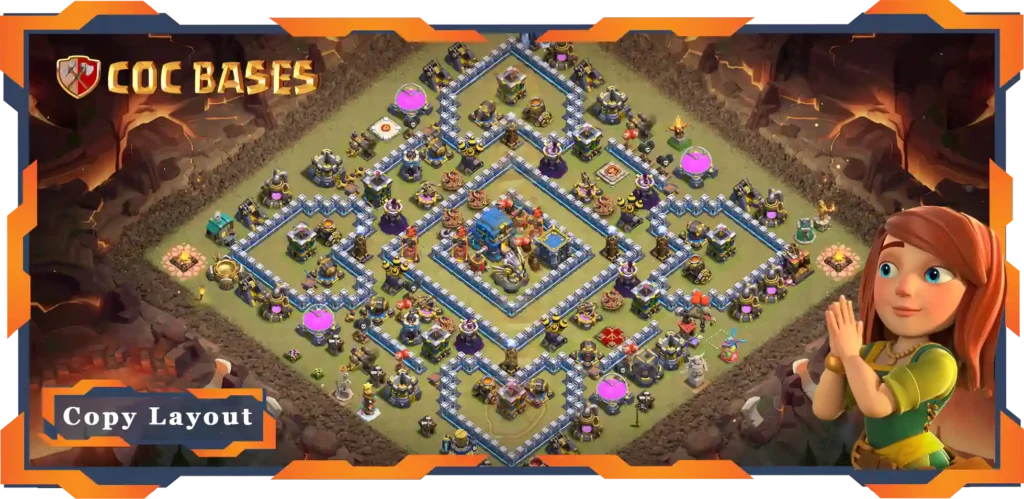 Top War Base TH12 Max Levels with Link, Anti 2 Star, Anti Everything Layout - Clash of Clans (99) 22 Top War Base TH12 Max Levels with Link, Anti 2 Star, Anti Everything Layout - Clash of Clans (99)