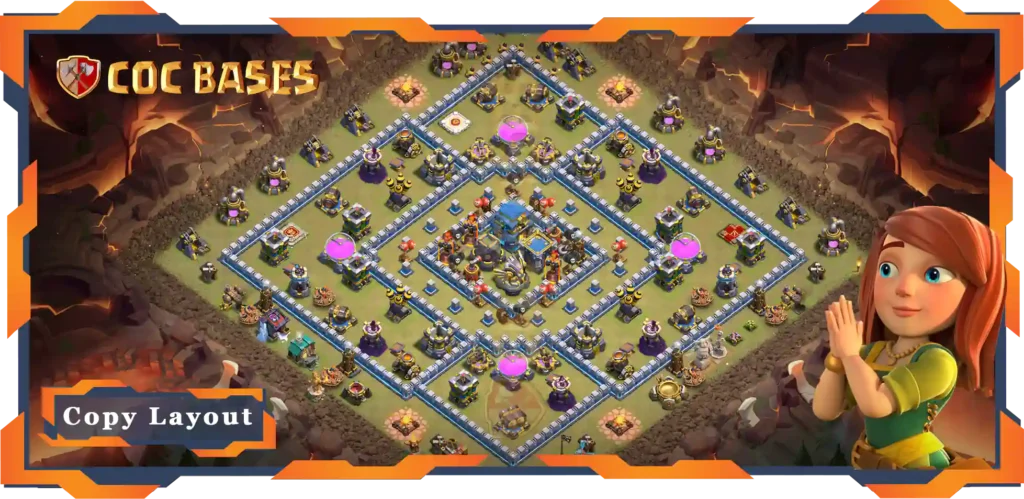 Top War Base TH12 Max Levels with Link, Anti Everything, Legend League, Defence Layout - Clash of Clans (97) 28 Top War Base TH12 Max Levels with Link, Anti Everything, Legend League, Defence Layout - Clash of Clans (97)