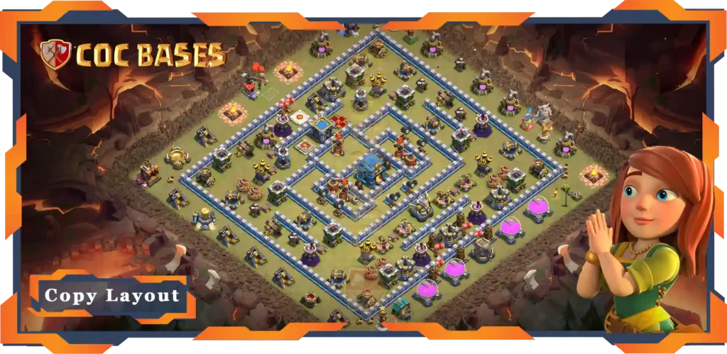 Top War Base TH12 with Link, Anti 3 Star, Anti Everything Layout - Clash of Clans (102) 13 Top War Base TH12 with Link, Anti 3 Star, Anti Everything Layout - Clash of Clans (102)