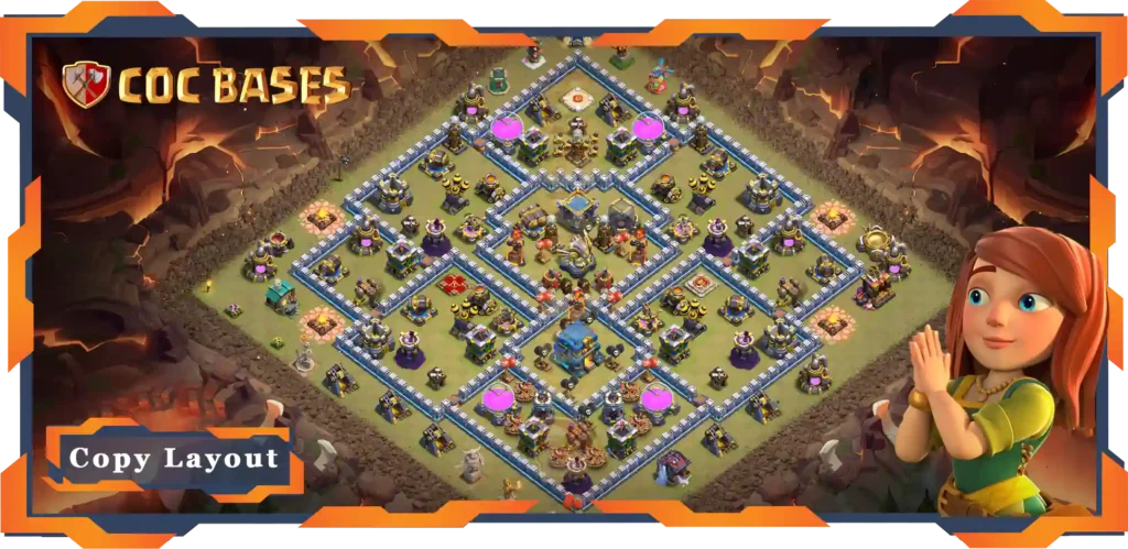 Top War Base TH12 with Link, Hybrid, Defence, Anti Everything Layout - Clash of Clans (104) 7 Top War Base TH12 with Link, Hybrid, Defence, Anti Everything Layout - Clash of Clans (104)