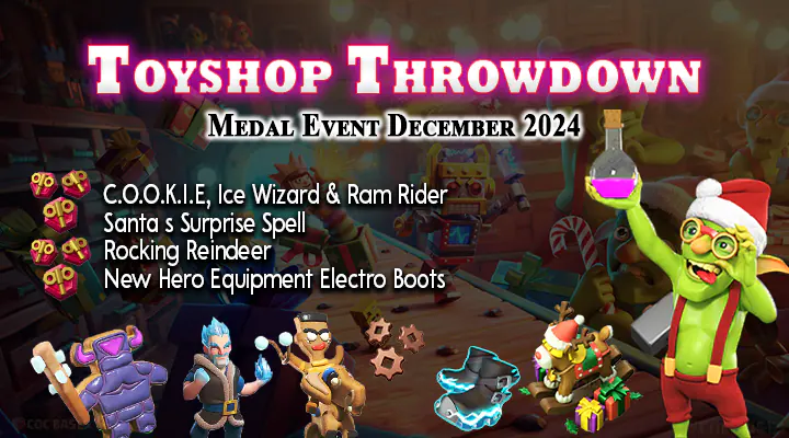 Toyshop Throwdown Medal Event