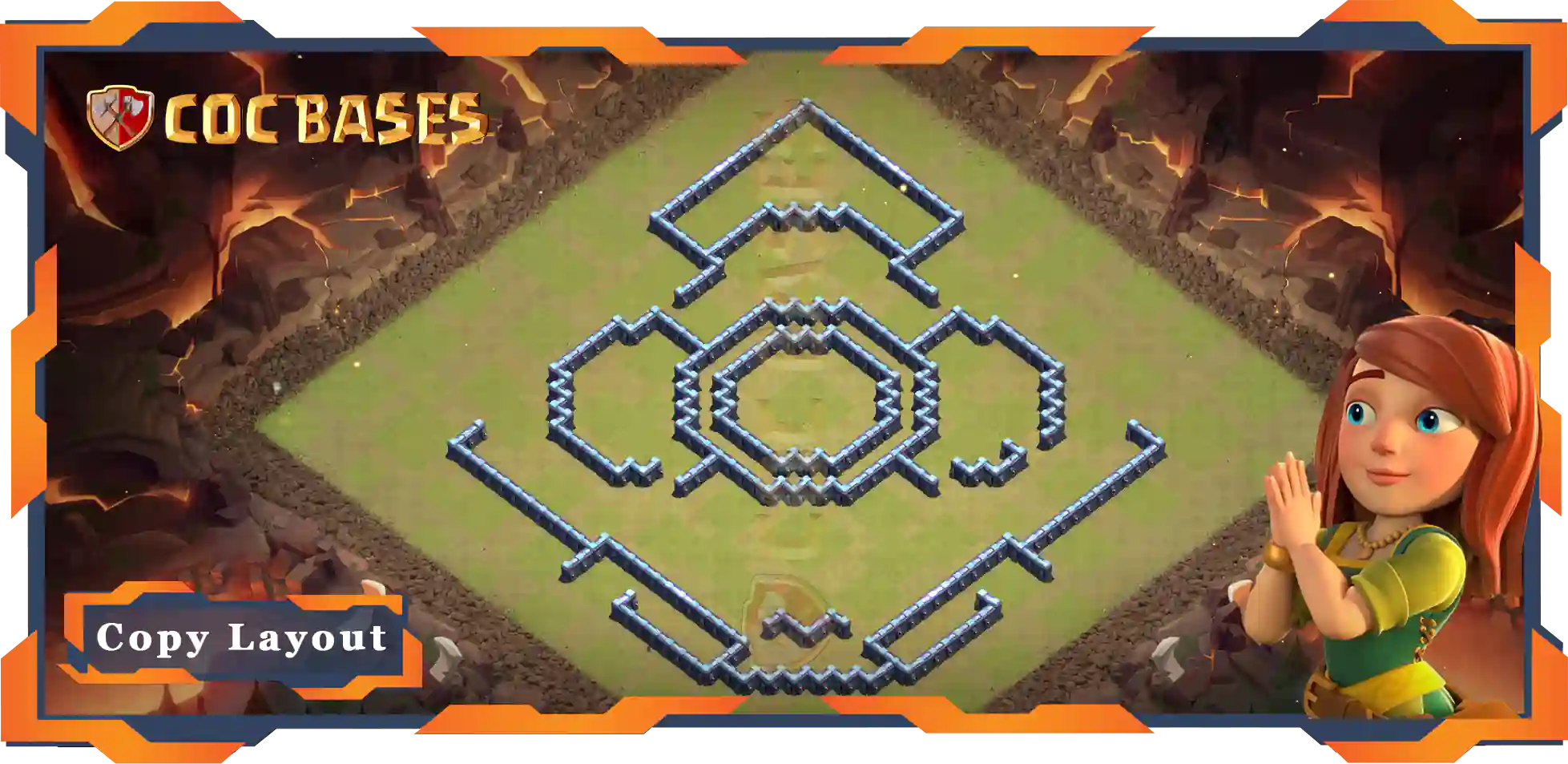 Town Hall 13 Base #96