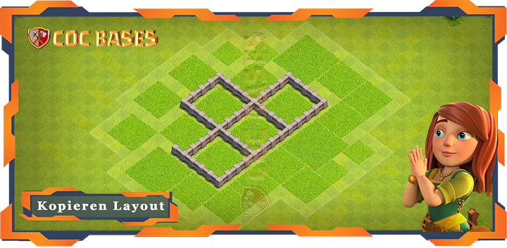 COC Basen Mauern Clash of Clans Farmen Basen RH3