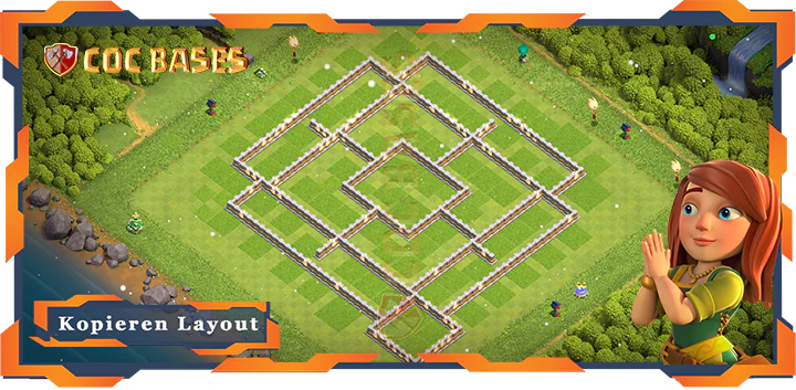 COC Basen Mauern Clash of Clans RH11 Farmen Basis