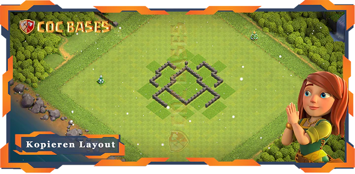 COC Basen Mauern Clash of Clans RH4 Anti LuftAnti ElektroAnti BallonAnti Drache Basis
