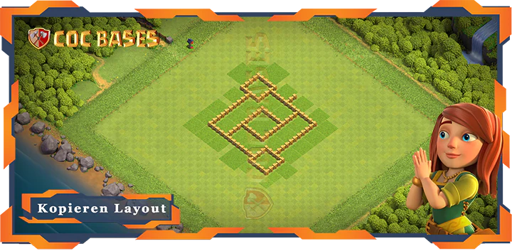 COC Basen Mauern Clash of Clans RH5 Farmen Basis