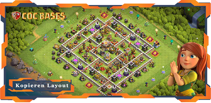 Clash of Clans RH11 Farmen Basis