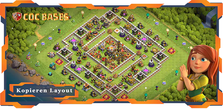 Clash of Clans RH11 Hybrid Basis