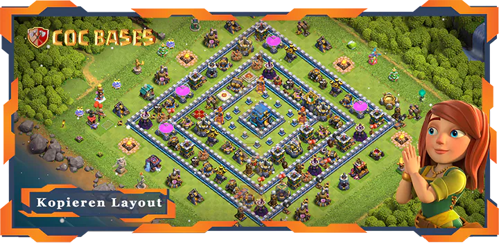Clash of Clans RH12 Hybrid Basis
