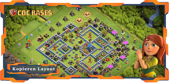 Clash of Clans RH12 Hybrid Basis