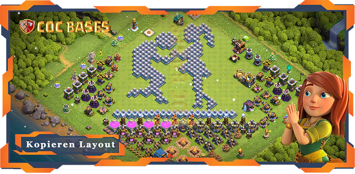 Clash of Clans RH12 Spaß Basis